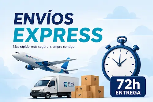 Envíos Express: entrega en 72 horas